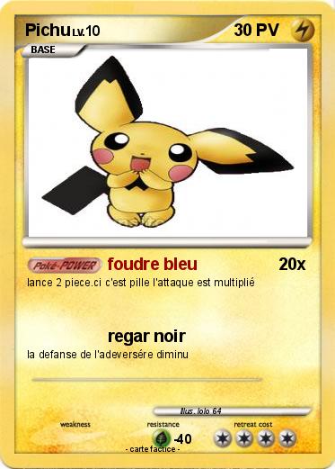 Pokemon Pichu