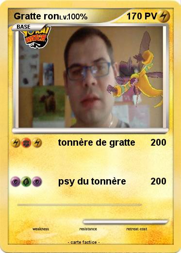 Pokemon Gratte ron