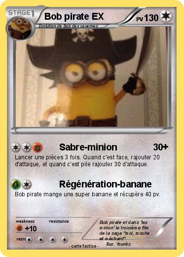 Pokemon Bob pirate EX
