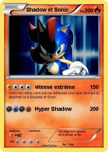 Pokemon Shadow et Sonic
