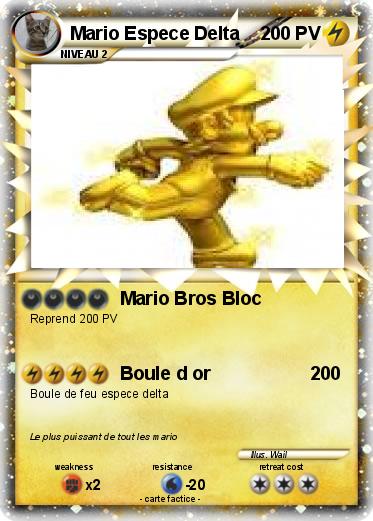 Pokemon Mario Espece Delta