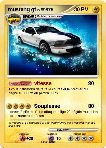 Pokemon mustang gt