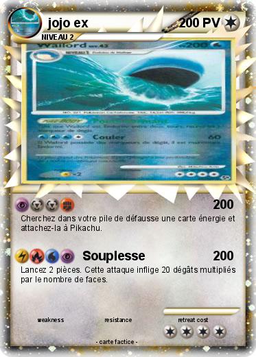 Pokemon jojo ex