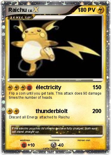 Pokemon Raichu