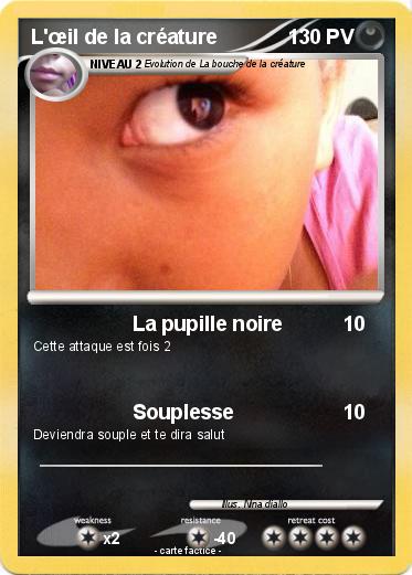 Pokemon L'œil de la créature