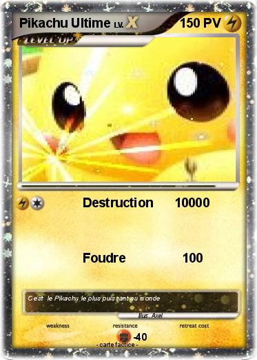Pokemon Pikachu Ultime
