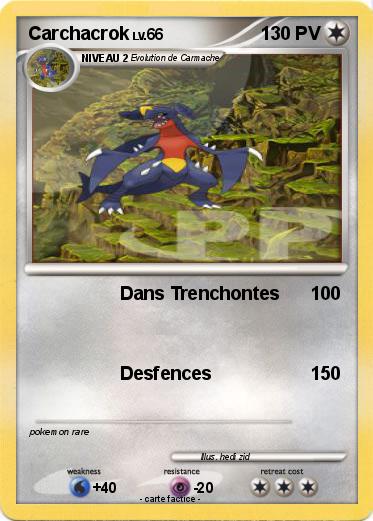 Pokemon Carchacrok