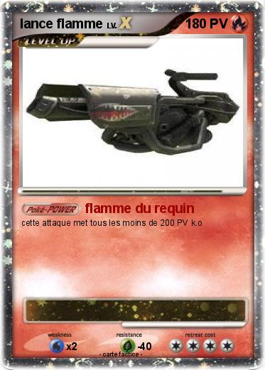 Pokemon lance flamme