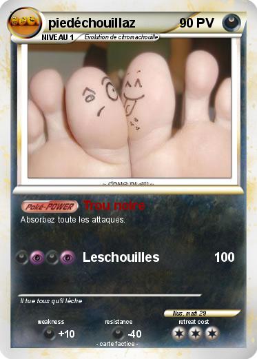Pokemon piedéchouillaz