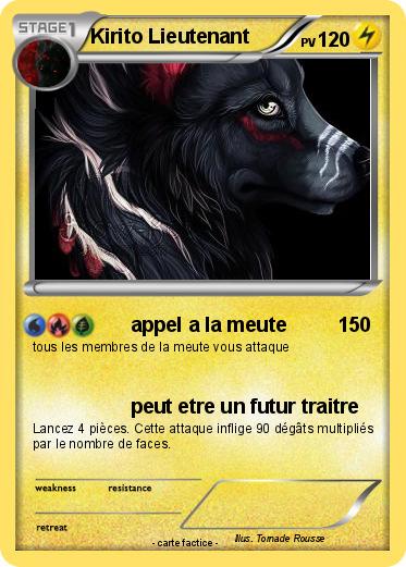 Pokemon Kirito Lieutenant