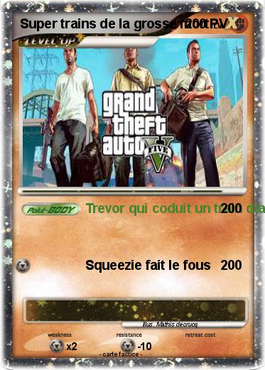 Pokemon Super trains de la grosse mort