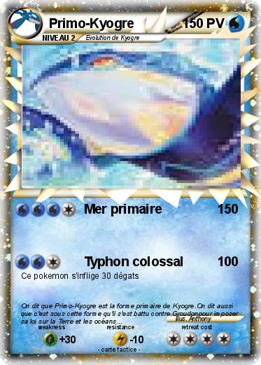 Pokemon Primo-Kyogre