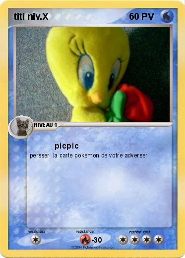 Pokemon titi niv.X