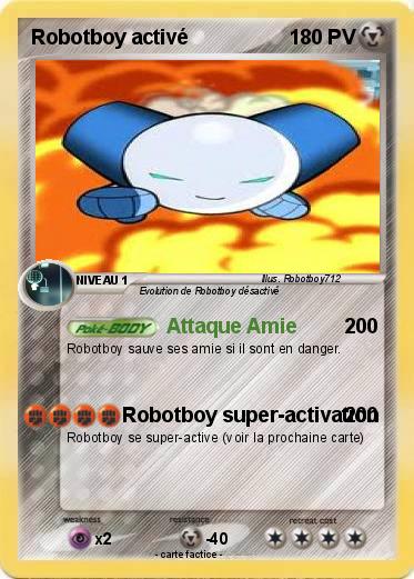 Pokemon Robotboy activé