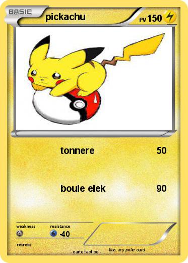 Pokemon pickachu
