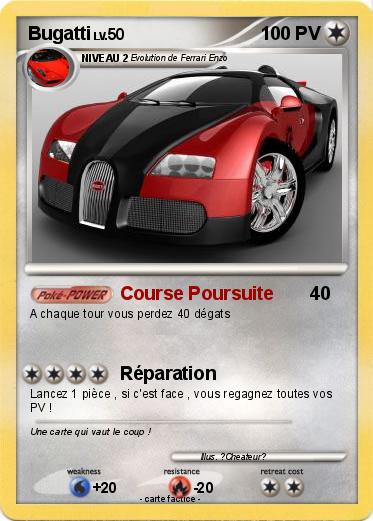 Pokemon Bugatti