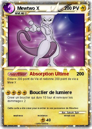 Pokemon Mewtwo X