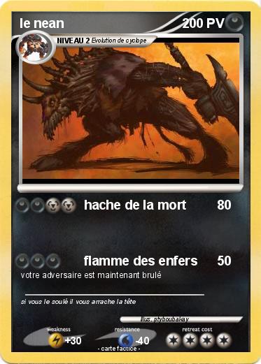 Pokemon le nean