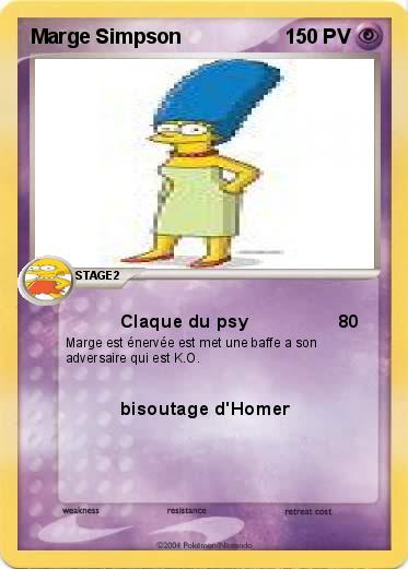 Pokemon Marge Simpson