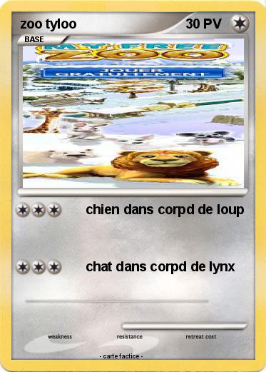 Pokemon zoo tyloo