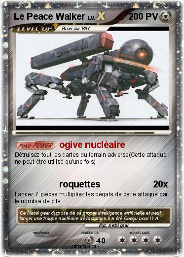 Pokemon Le Peace Walker