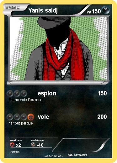 Pokemon Yanis saidj
