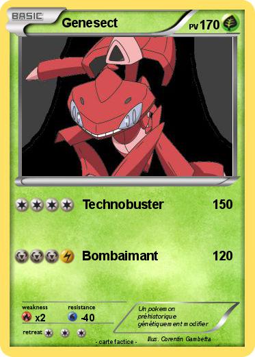 Pokemon Genesect