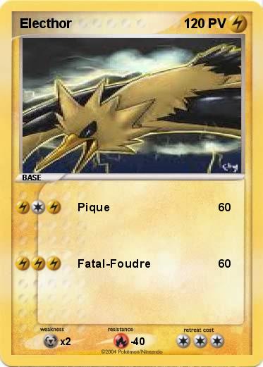 Pokemon Electhor