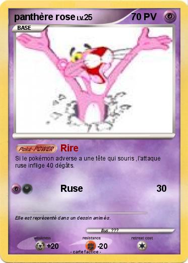 Pokemon panthère rose