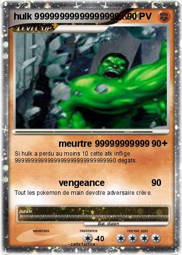 Pokemon hulk 99999999999999999