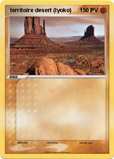 Pokemon  territoire desert (lyoko)