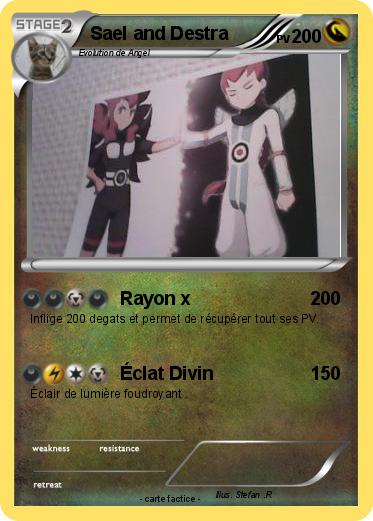 Pokemon Sael and Destra