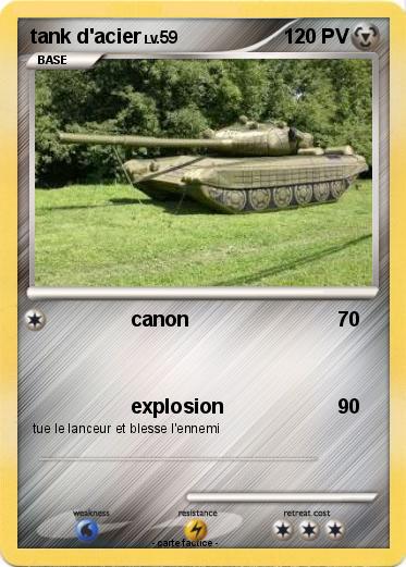 Pokemon tank d'acier