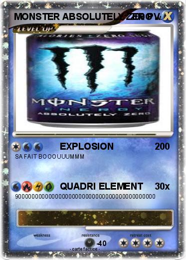 Pokemon MONSTER ABSOLUTELY ZERO