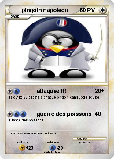 Pokemon pingoin napoleon
