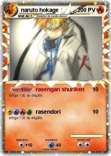 Pokemon naruto hokage