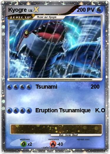 Pokemon Kyogre
