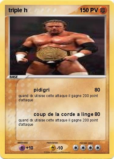 Pokemon triple h