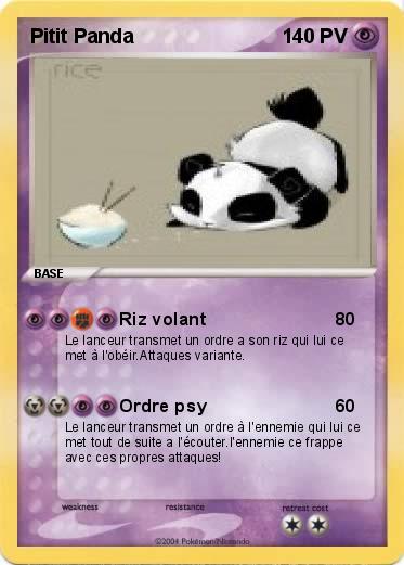 Pokemon Pitit Panda