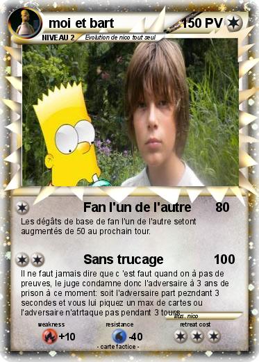 Pokemon moi et bart