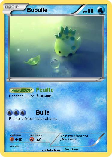 Pokemon Bubulle