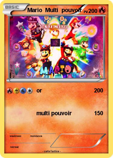 Pokemon Mario  Multi  pouvoir