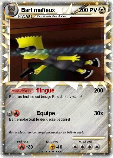 Pokemon Bart mafieux