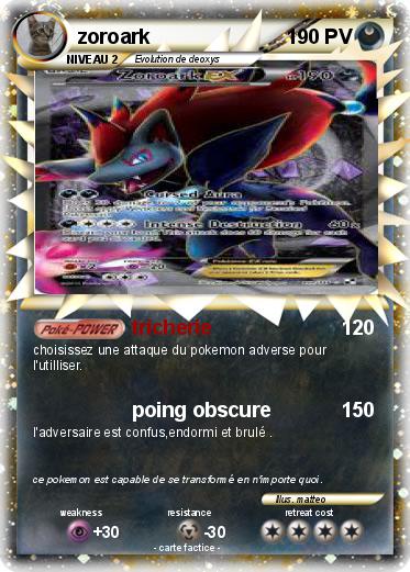 Pokemon zoroark
