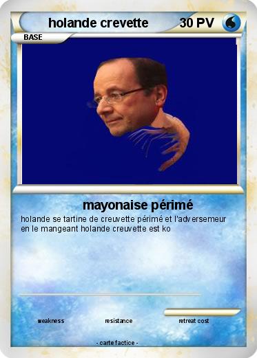 Pokemon holande crevette