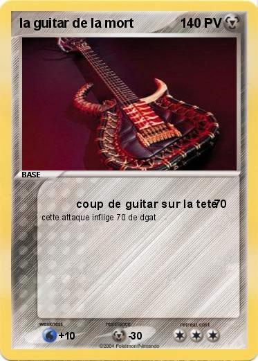 Pokemon la guitar de la mort