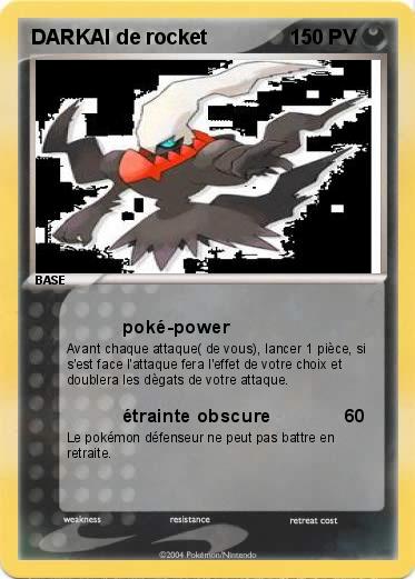 Pokemon DARKAI de rocket