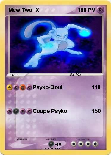 Pokemon Mew Two  X