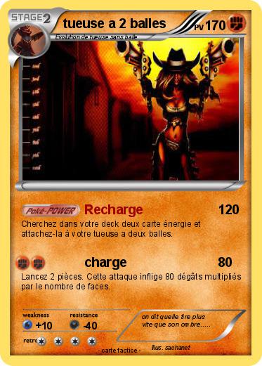 Pokemon tueuse a 2 balles