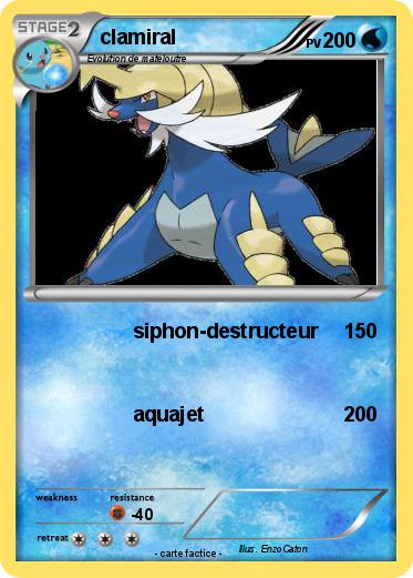 Pokemon clamiral